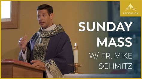 Venue Online via Zoom. . Mass with father mike schmitz